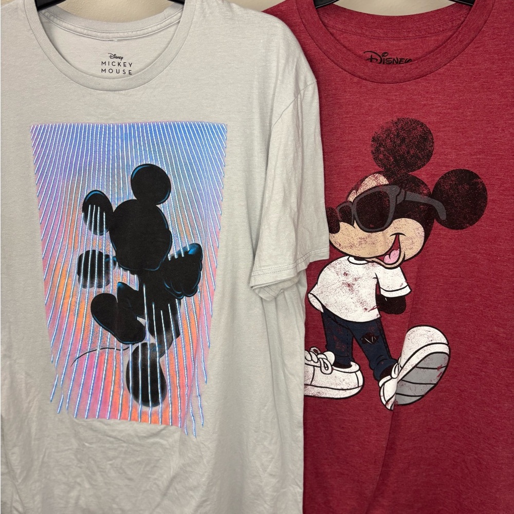 Disney Mickey Mouse Men’s Size‎ XL T-Shirt Bundle
